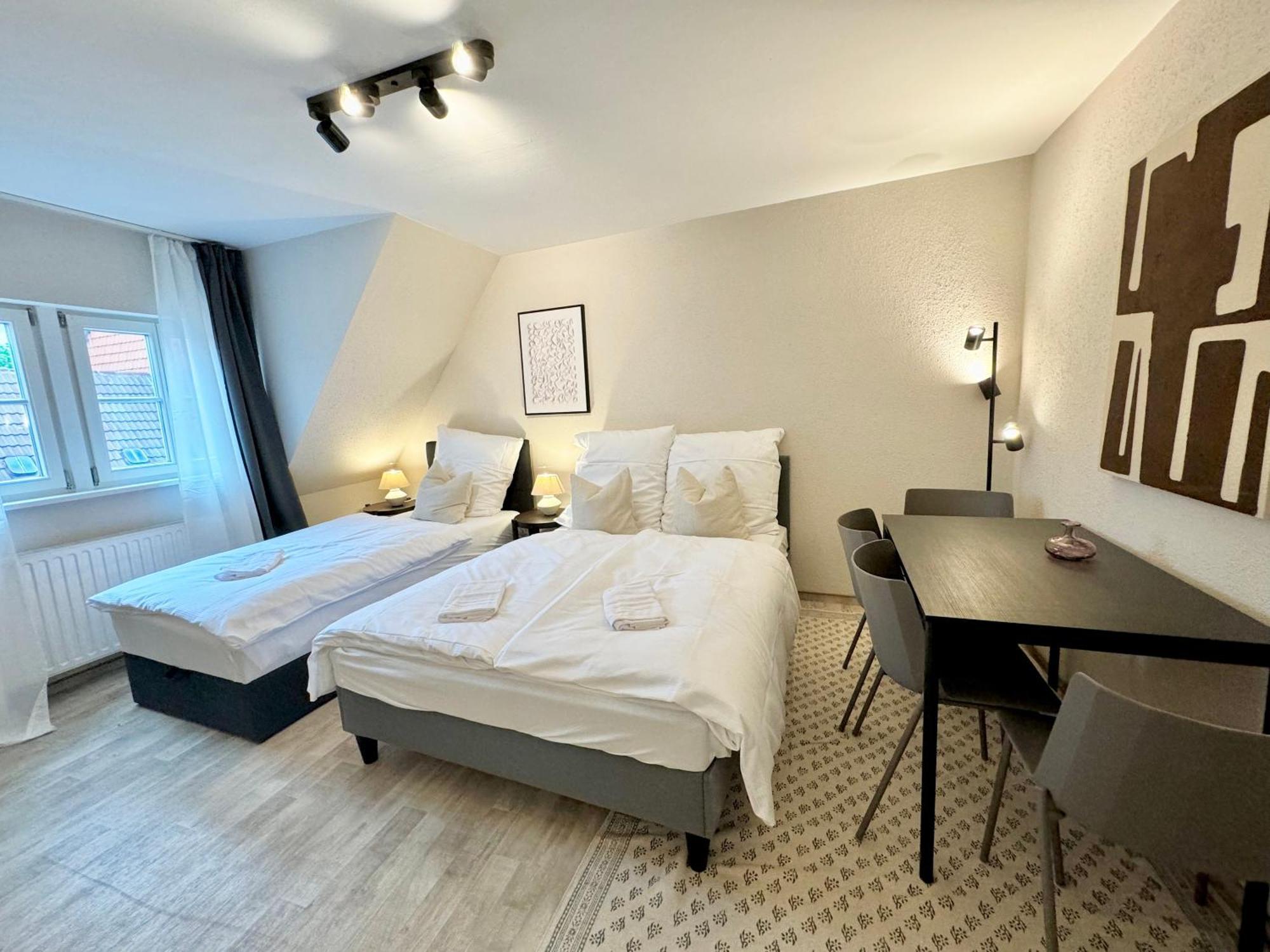 Gina Stay - Apartmenthaus Im Zentrum Von Quedlinburg Bagian luar foto