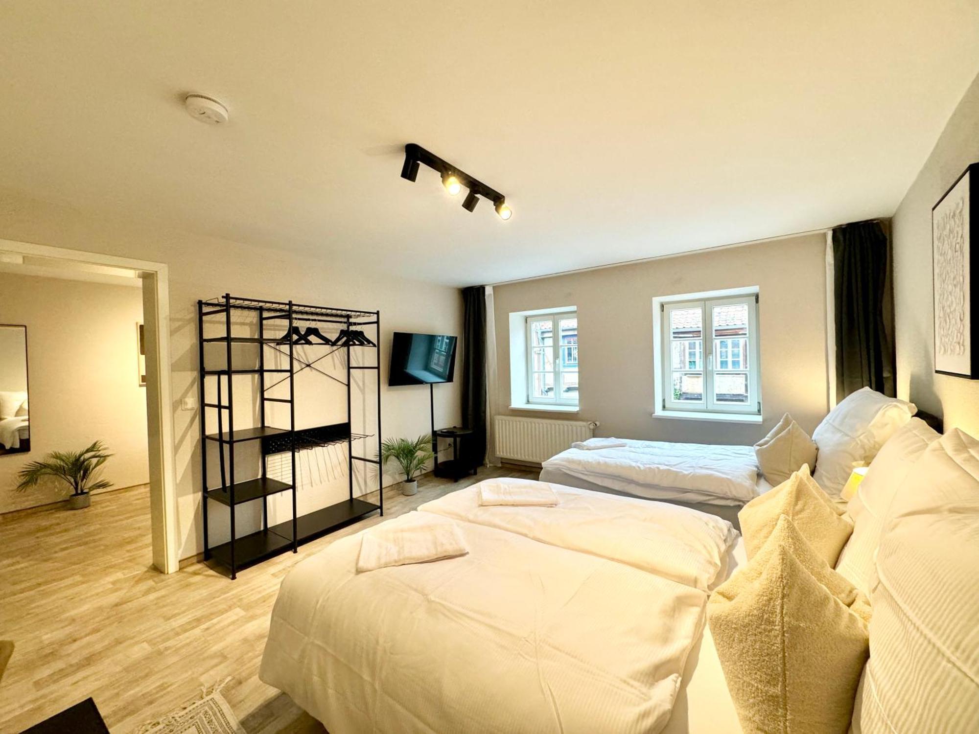 Gina Stay - Apartmenthaus Im Zentrum Von Quedlinburg Bagian luar foto