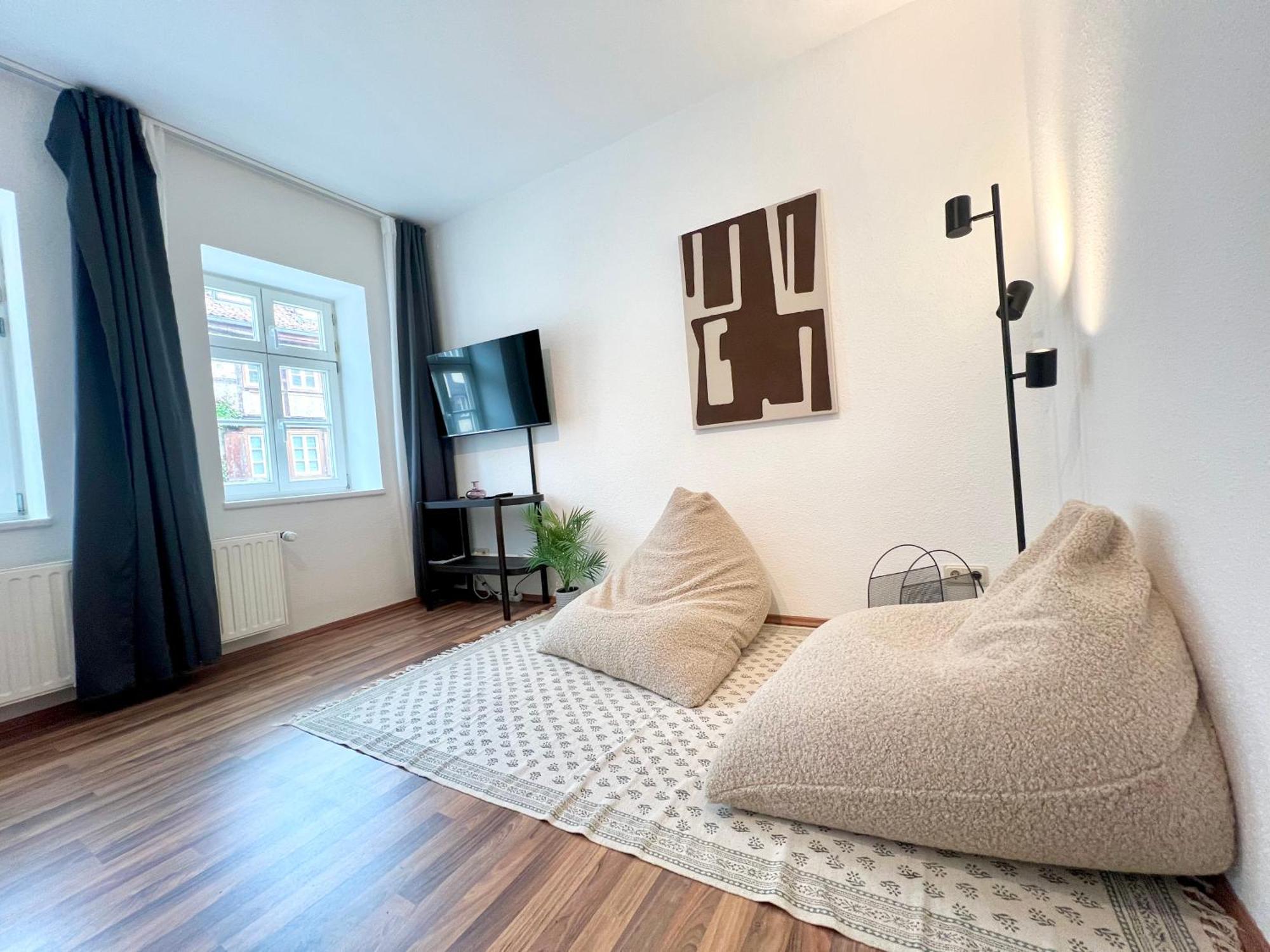Gina Stay - Apartmenthaus Im Zentrum Von Quedlinburg Bagian luar foto