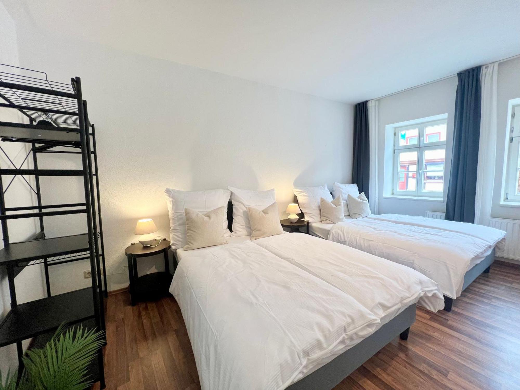 Gina Stay - Apartmenthaus Im Zentrum Von Quedlinburg Bagian luar foto