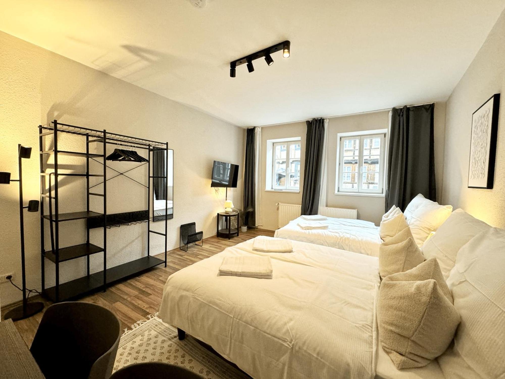 Gina Stay - Apartmenthaus Im Zentrum Von Quedlinburg Bagian luar foto